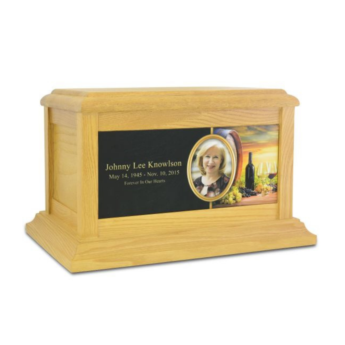 Life Treasured Ash Wood Urn