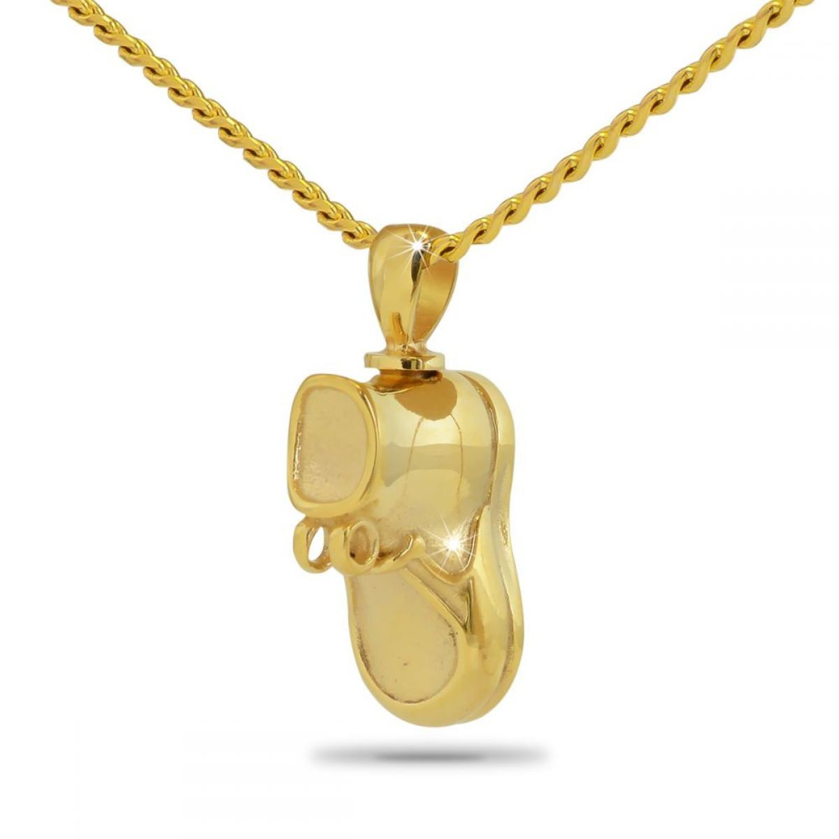 Infant Bootie Solid Gold Keepsake