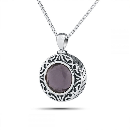 February Royal Purple Steel Keepsake
